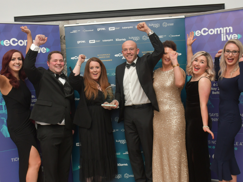 Christies Direct Celebrating eComm Awards Win